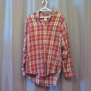 Flannel Button Dress shirt